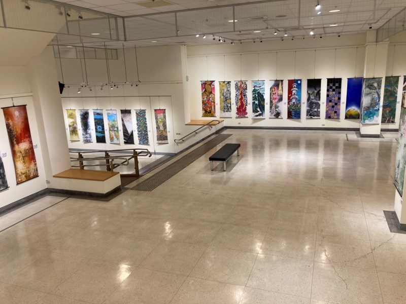 公版-國際彩墨夢想·家園藝術大展展場一景