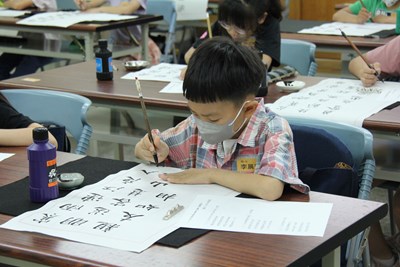 今年大墩盃學生書法比賽共782名參賽者,歷兩階段賽程激烈角逐