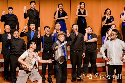 公版-台中室內合唱團以優美歌聲嗨翻演講廳,一起玩轉人「聲」!