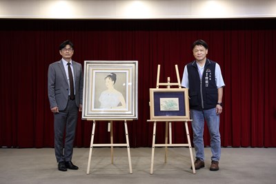 首度亮相陳進的〈仕女〉與林之助的〈草莓〉
