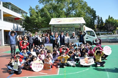1-臺中九庄媽特色教材首發 文資傳承走進新社課堂