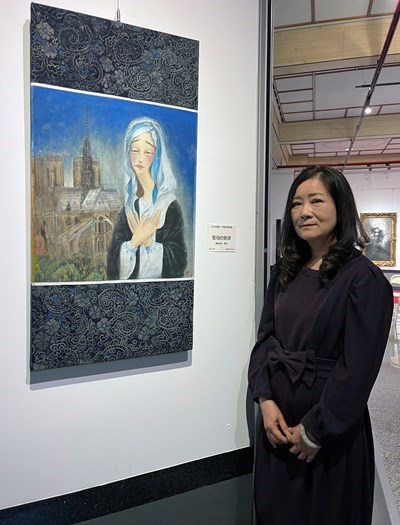旅居法國創作的-聖母的眼淚-在作品完成時教堂鐘聲突然響起-時機巧合地讓人感動及_0