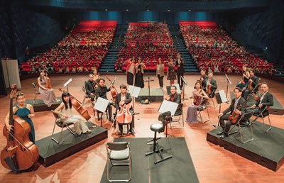 灣聲樂團臺中盛大演出，2300觀眾共同聆聽台灣的聲音